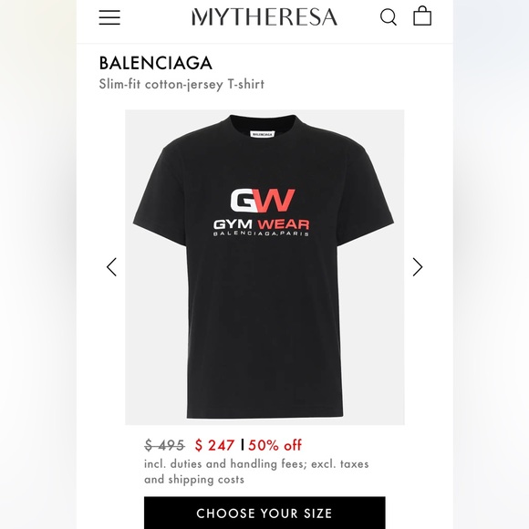 COPY - Balenciaga t shirt - Picture 4 of 5